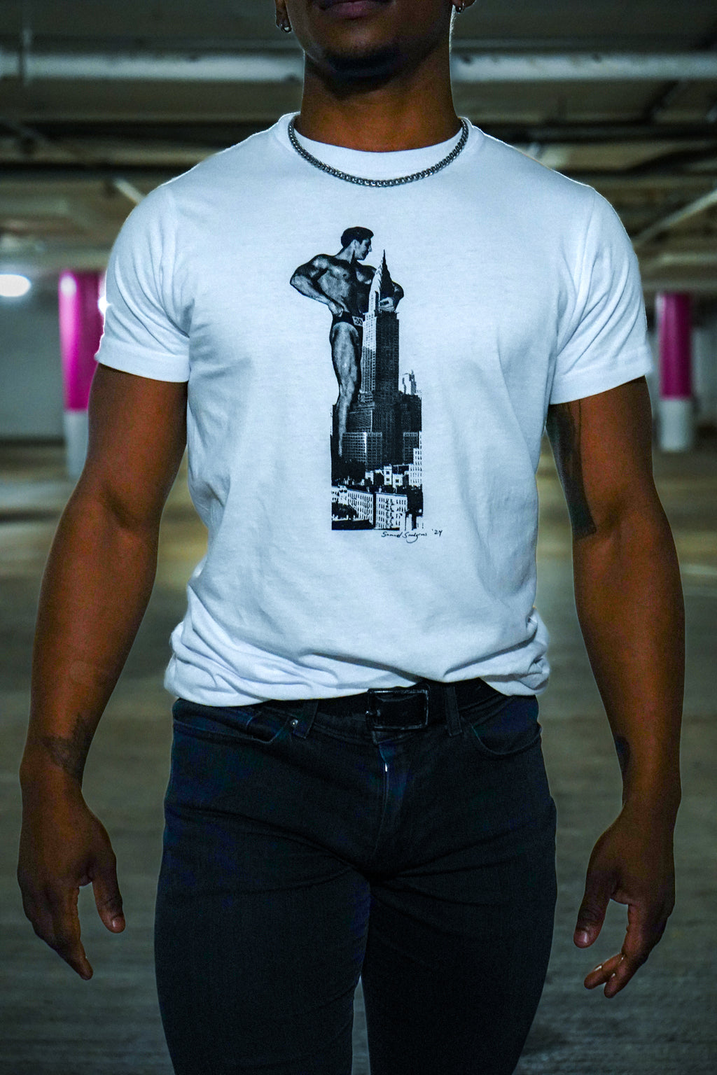 Artist Collab: Samuel Snodgrass x Violet Los Angeles “Like the top of the Chrysler Building”