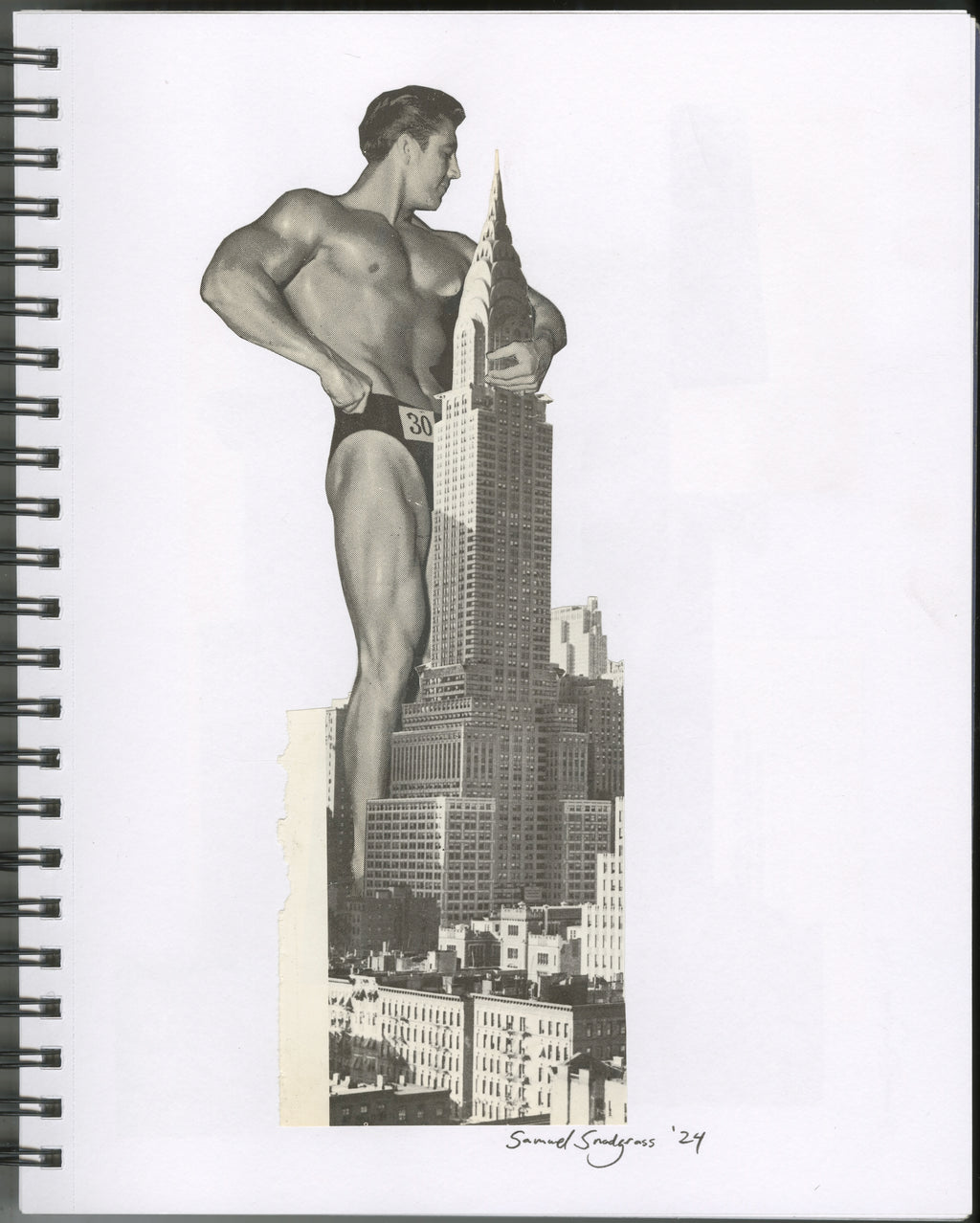 Artist Collab: Samuel Snodgrass x Violet Los Angeles “Like the top of the Chrysler Building”