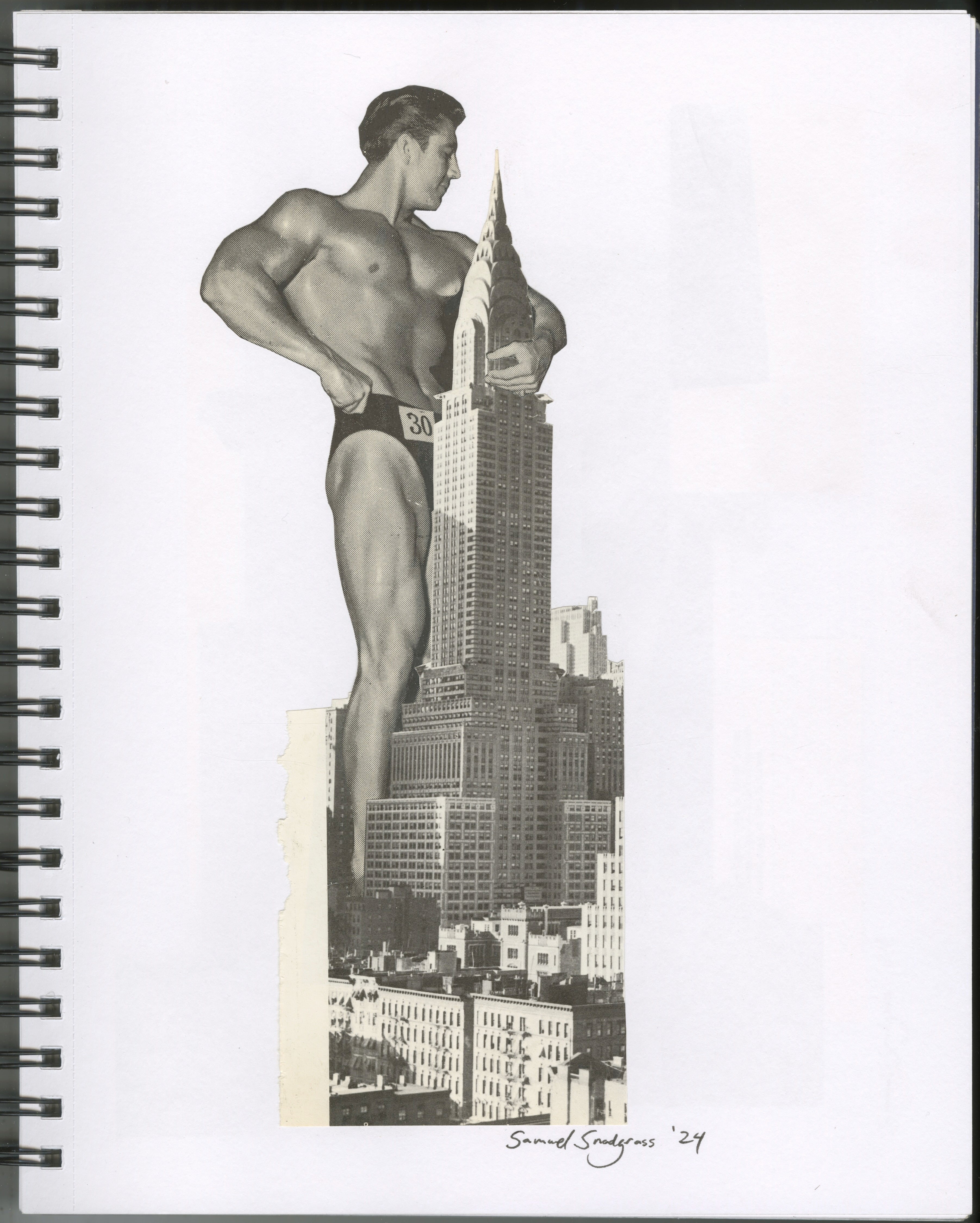 Artist Collab: Samuel Snodgrass x Violet Los Angeles “Like the top of the Chrysler Building”